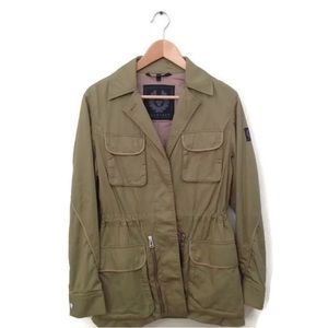 Belstaff Jacket Military Anorak Coat Cargo Army